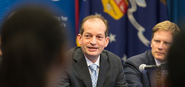 Labor Secretary Acosta talks deregulation, 'unleashing jobs'